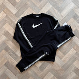 NIKE REPEAT TRACKSUIT SET - BLACK
